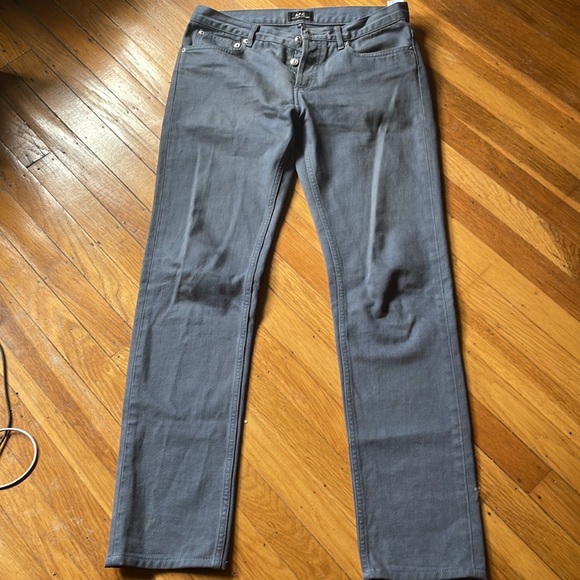 Mens A.P.C blue/grey jeans. Size 29. Great condition - Picture 2 of 4